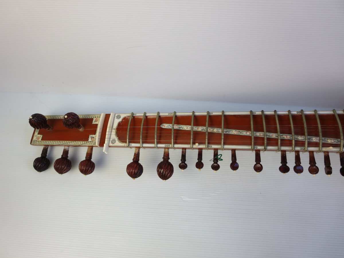 セール100%新品シタール　インド民族楽器その2 弦楽器