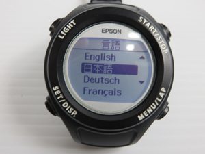 エプソン EPSON Wristable GPS ウォッチ SF-110B 