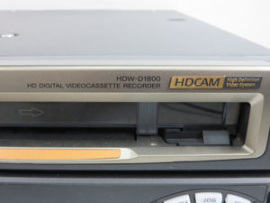 SONY 業務用HDCAMデッキ HDW-D1800