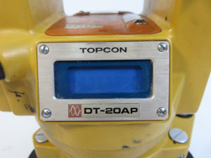 トプコン TOPCON デジタルセオドライト DT-20AP 販売