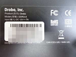 Drobo 4Bay USB3ポート Gen.3 PDR-DR4BAY 販売