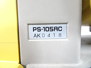 トプコン トータルステーション PS-105AC 自動視準 販売