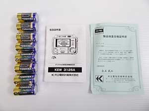 共立電気計器 KEW3125 デジタル高圧絶縁抵抗計 販売