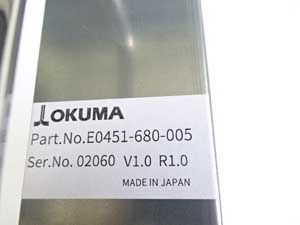 OKUMA オークマ CPU RACK POWERsupply 販売