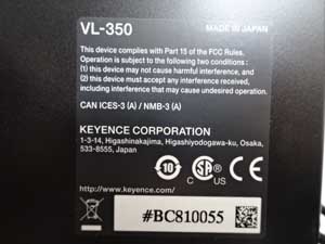 KEYENCE VL-350 VL-360 VL-370 三次元測定機 販売